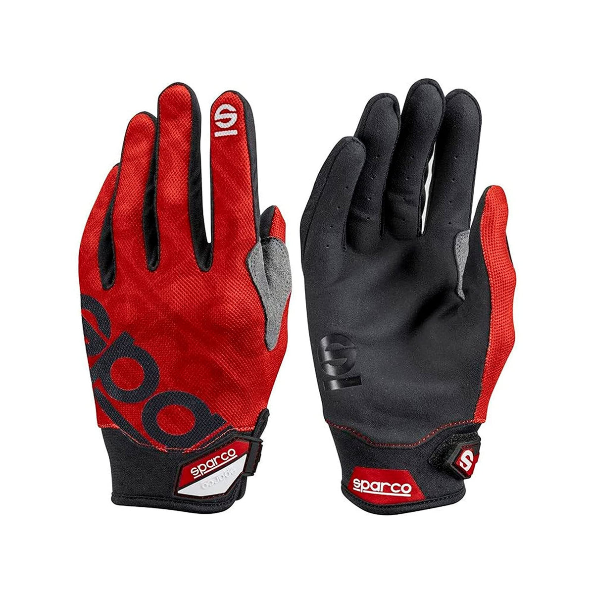 Sparco Meca 3 Gloves Size 10 (M) Red