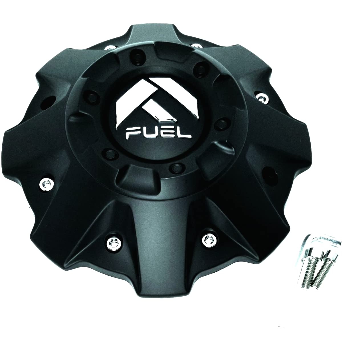 Fuel Wheels Black Center Cap Cap 1001-63-B Cap M-447 Five And Six Lugs