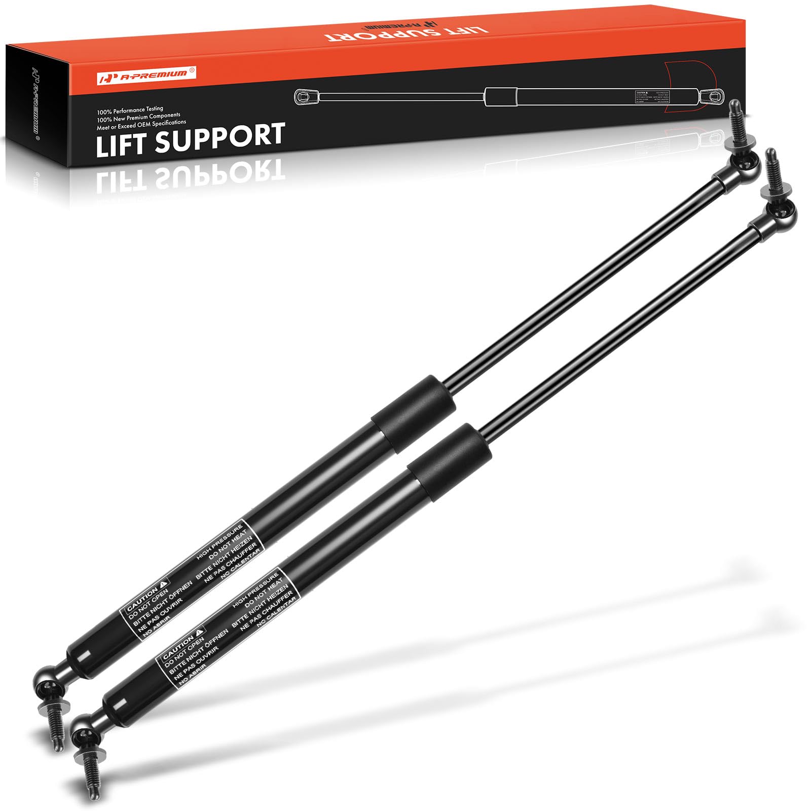 A-Premium Tailgate Rear Liftgate Lift Supports Shock Struts Compatible With Select Dodge Models - Durango 1998 1999 2000 2001 20