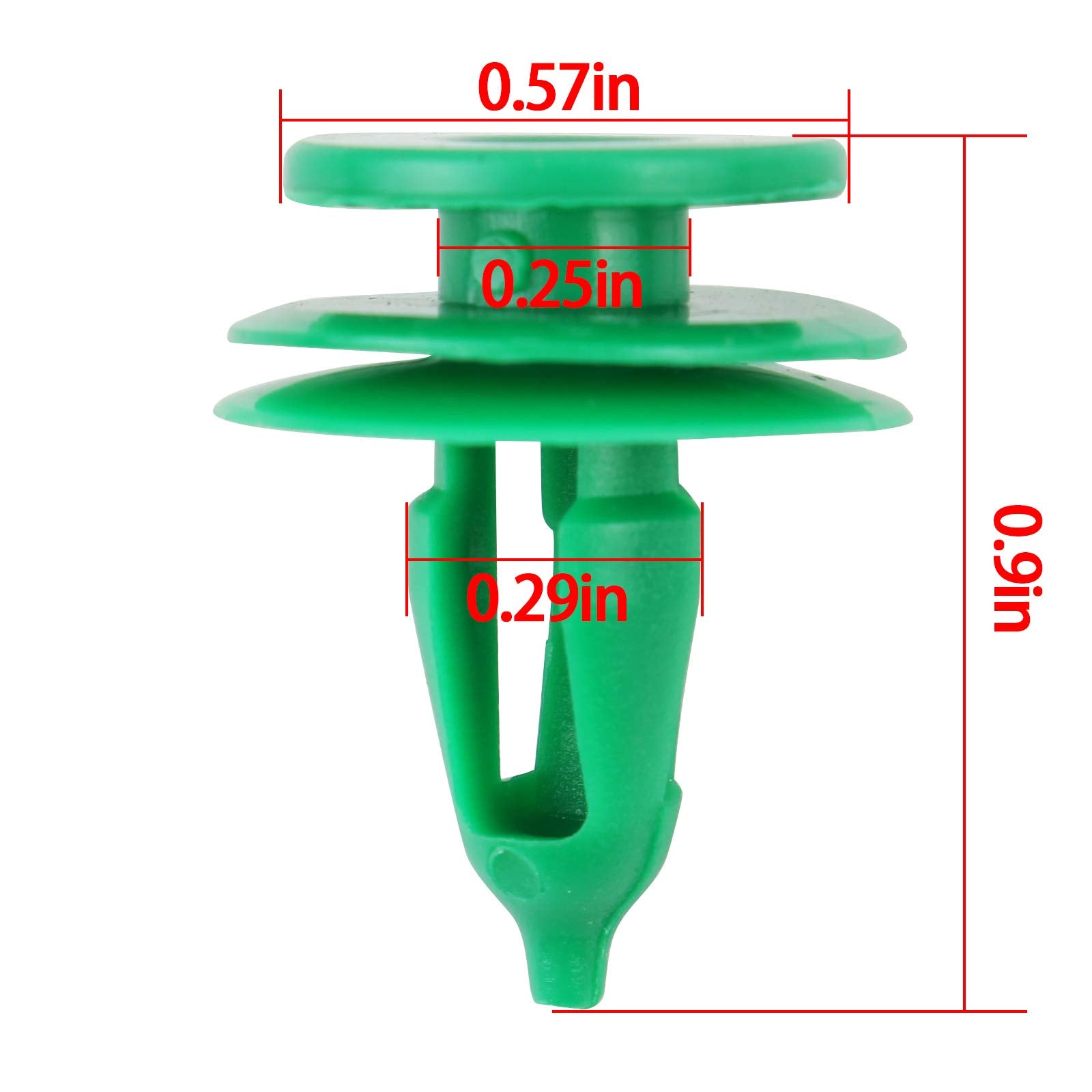 Autokay 100Pcs Door Panel Clip Trim Fastener Fits For Jeep Grand Cherokee 1993-2005 Cherokee 1993-2001, For Chrysler Cirrus 1995-2000, For Dodge Stratus 1995-2002 Re# 6503204 A18862