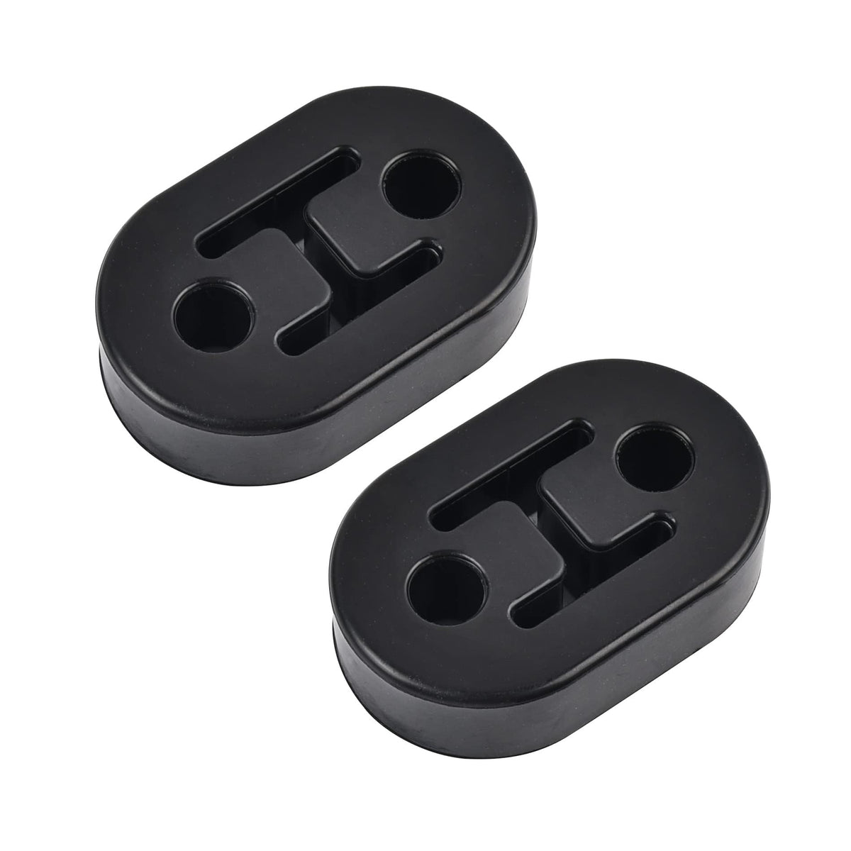 Evil Energy Exhaust Hanger Rubber Muffler Hanger Universal 2 Holes Insulator Bushing Mount 4Pcs