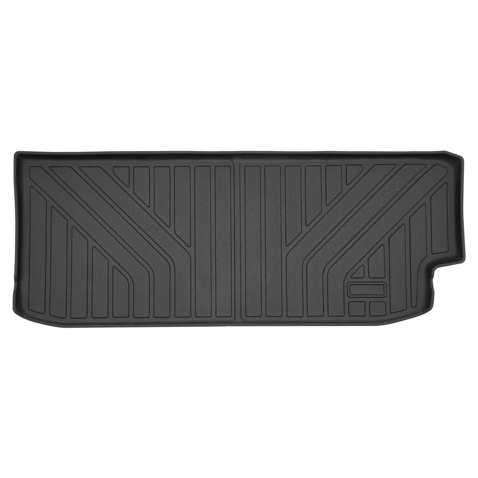 Powerty Cargo Mat Compatible For Subaru Ascent 2019-2024 2025 Accessories All Weather Cargo Liner Tpe Rear Trunk Mat