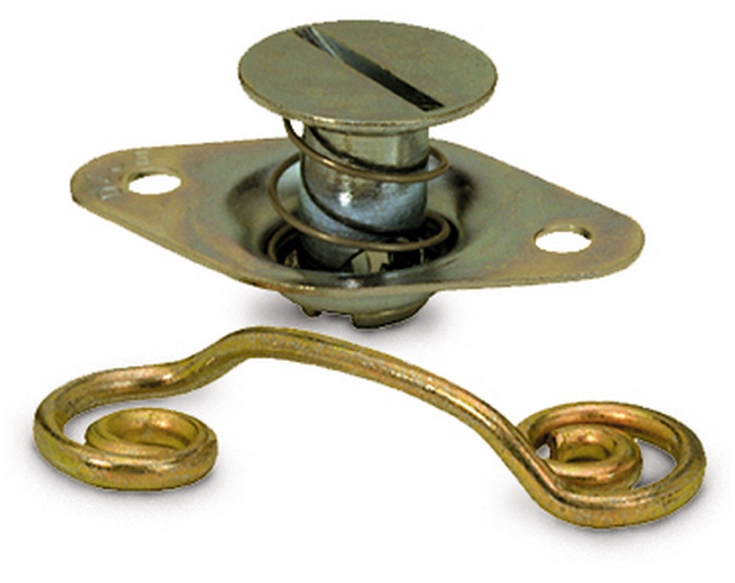 Moroso 71500 Self Ejecting Quick Fasteners, 5/16'' x .500'' L, Steel, Silver, Pack of 10