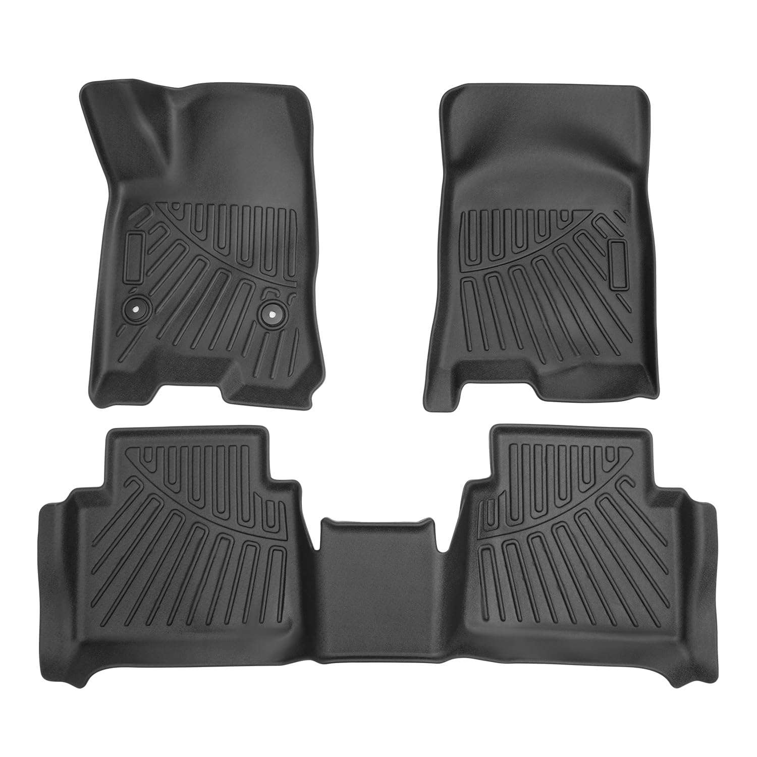 Forccord Custom Fit For Floor Mats Colorado/Canyon 2023 2024 2025 All Weather Protection Tpe Heavy Duty Car Mats Floor Liners In