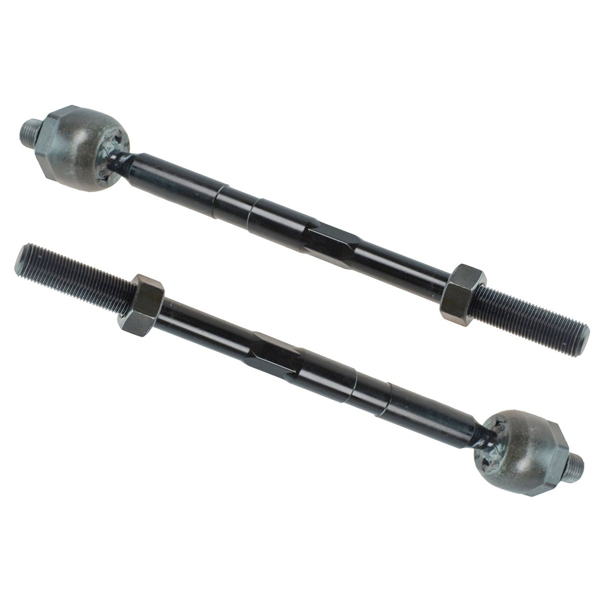 TRQ Front Inner Tie Rod Set Compatible with 2006-2010 Hummer H3 2009-2010 H3T