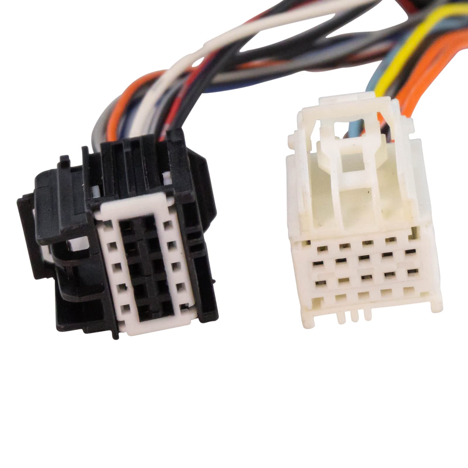 Trq Right Mirror With Heat Power Folding With Blind Spot Indicator With Chrome Cover Passenger Side Compatible With 09-14 Cadill