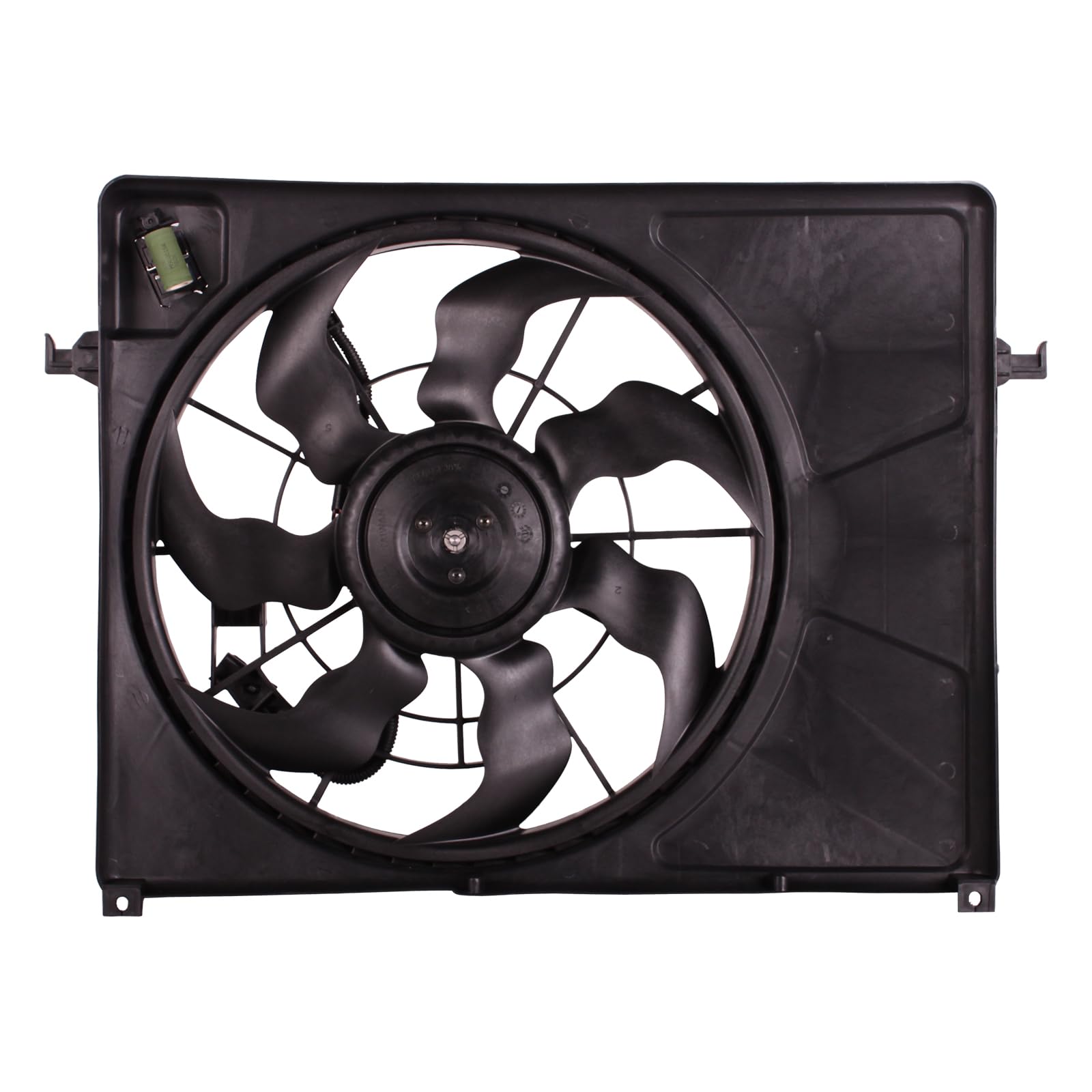 TYG Upgraded Cooling Fan Assembly for 2006-2010 Kia Optima/Magentis 2.4L | Racing-Level OE Replacement Engine Radiator for 25380