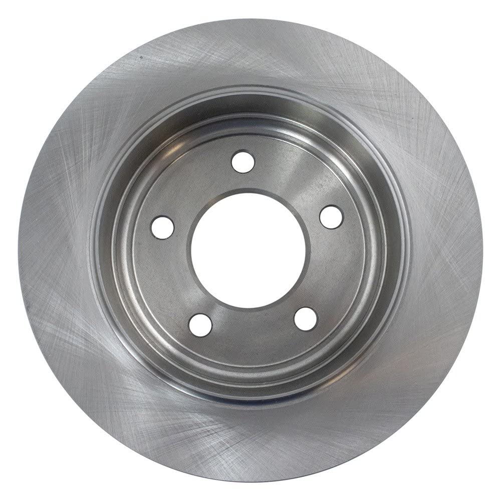 Trq Rear Brake Rotors Set Solid Compatible With 1999-2004 Chrysler 300M 1993-2004 Concorde 1994-2001 Lhs 1994-1996 New Yorker Do