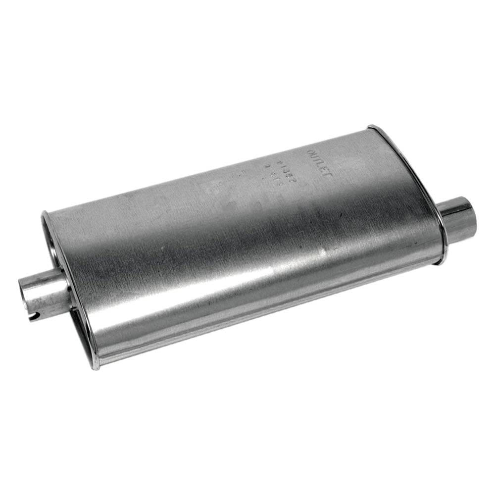 Walker Soundfx 18568 Direct Fit Exhaust Muffler 2.25 Inlet (Id) 2.25 Outlet (Id) For Jeep Cherokee