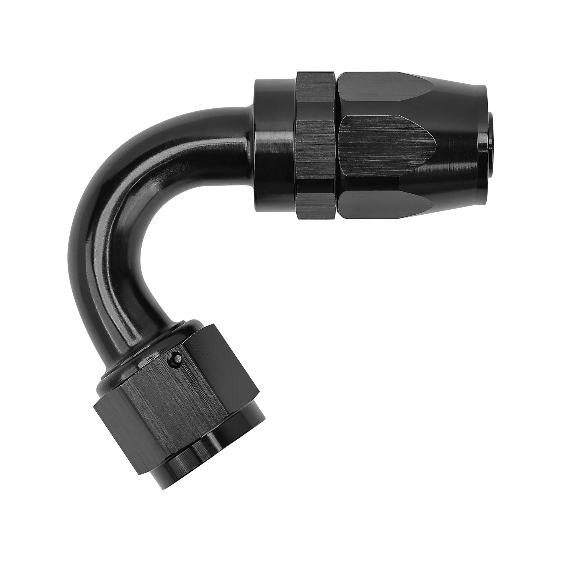 Evil Energy 10An Hose End Fitting 120 Degree Swivel For Cpe Braided Fuel Hose Black