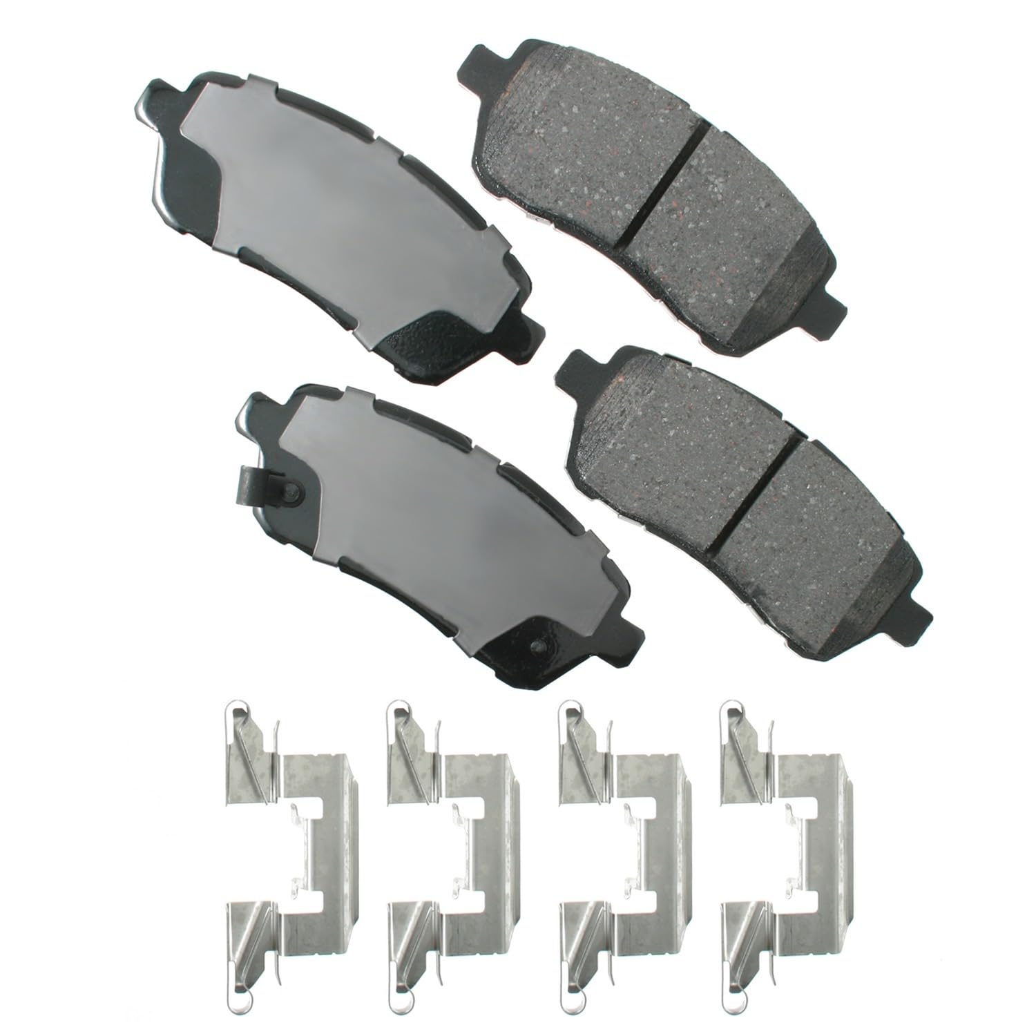 Akebono Act1454 Proact Ultra Premium Ceramic Disc Brake Pad Kit