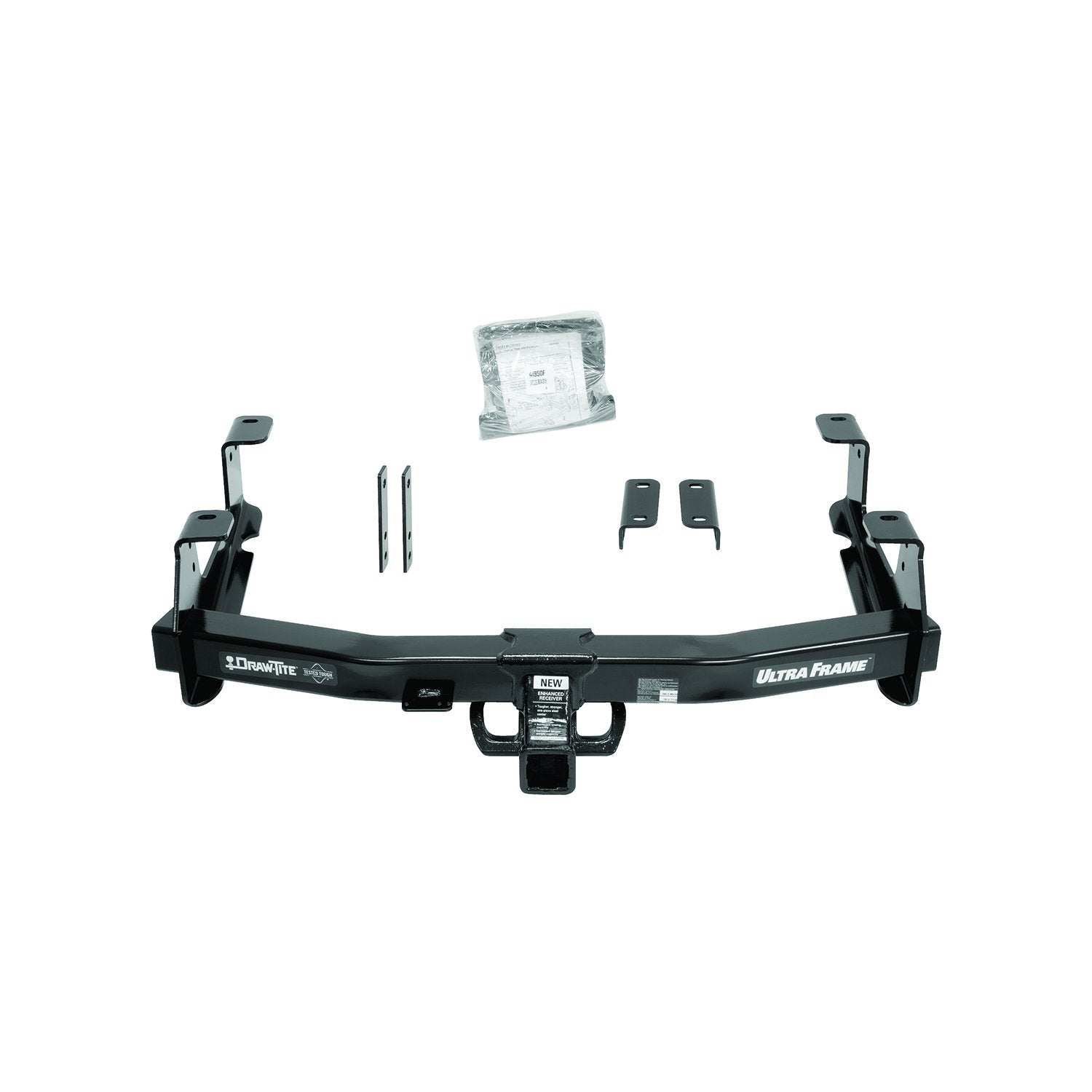 Draw-Tite 41950 Class 5 Ultra Frame Trailer Hitch, 2 Inch Receiver, Black, Compatible With