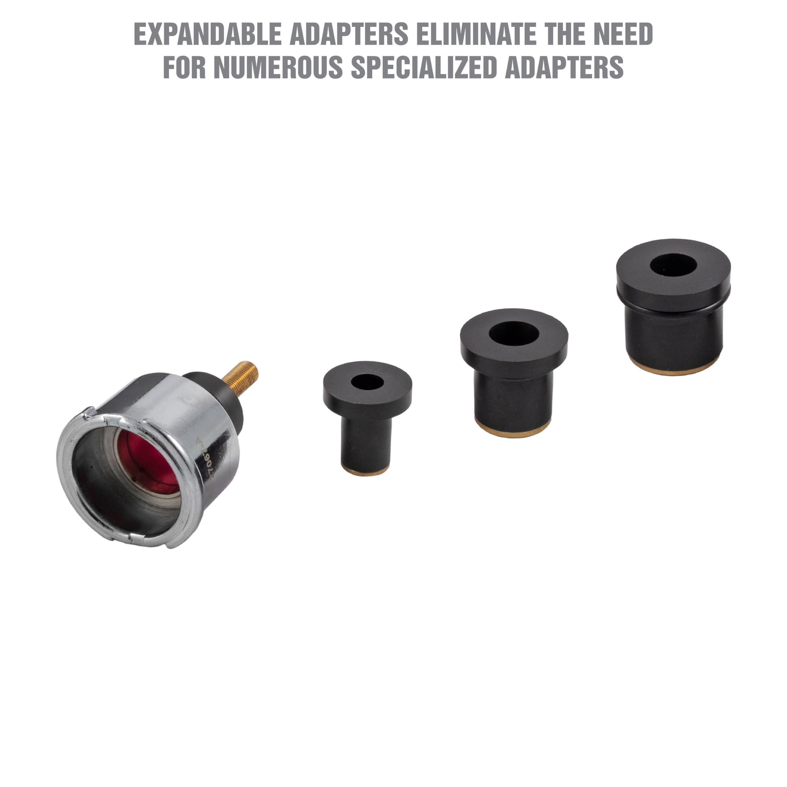 OEMTOOLS 27068 Universal Cooling System Pressure Test Kit, Automotive Radiator Pressure Tester for Coolant System, Diagnostic To