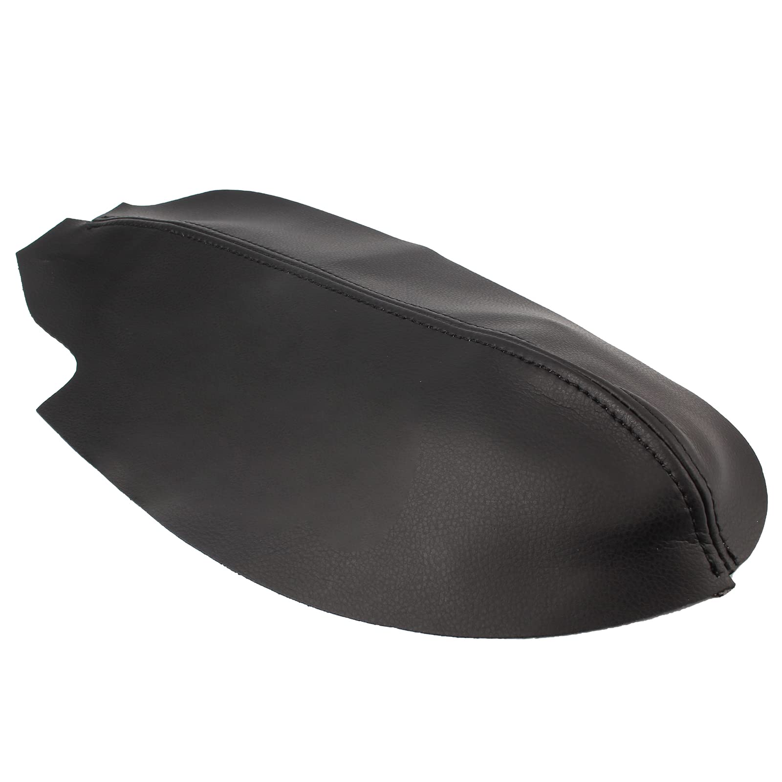 Autokay Leather Front Door Panels Armrest Cover Fits For Acura Tsx 2009-2014 - Black