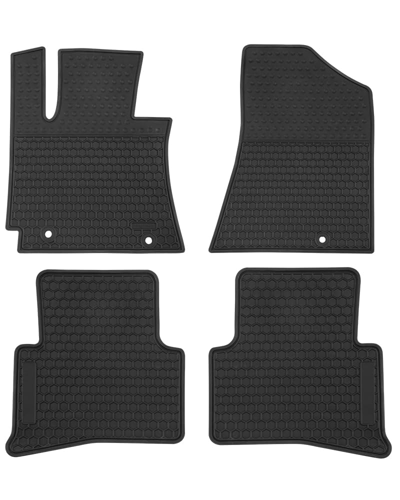 Megiteller Car Floor Mats Custom Fit For Hyundai Tucson 2021 2020 2019 2018 2017 2016 Odorless Washable Heavy Duty Rubber (All W