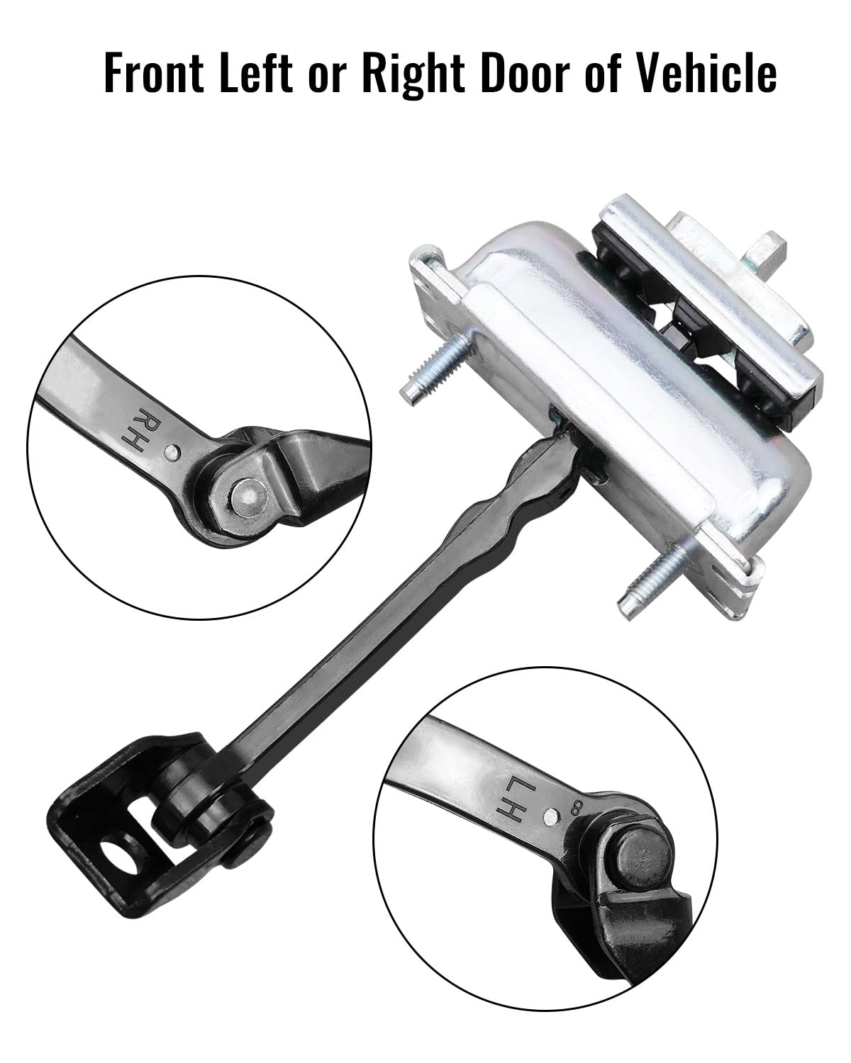 Door Check Stop Strap Front Left Or Right Fit For Ford Transit 2015-2020 Replace Bk3Z6123500D Bk3Z6123500B