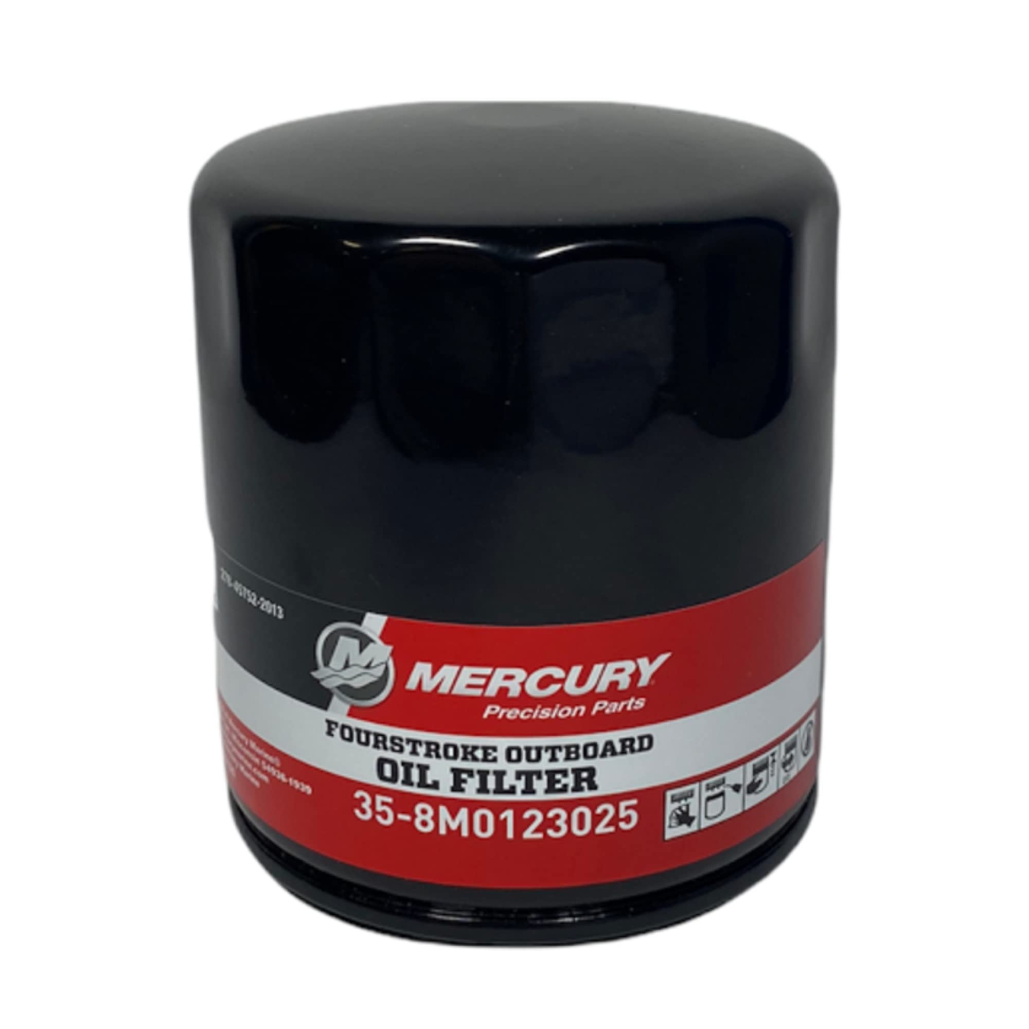 Mercury Marine/Mercruise New Oem 175 To 300 Hp V6 & V8 Outboard Oil Filter, 35-8M0123025