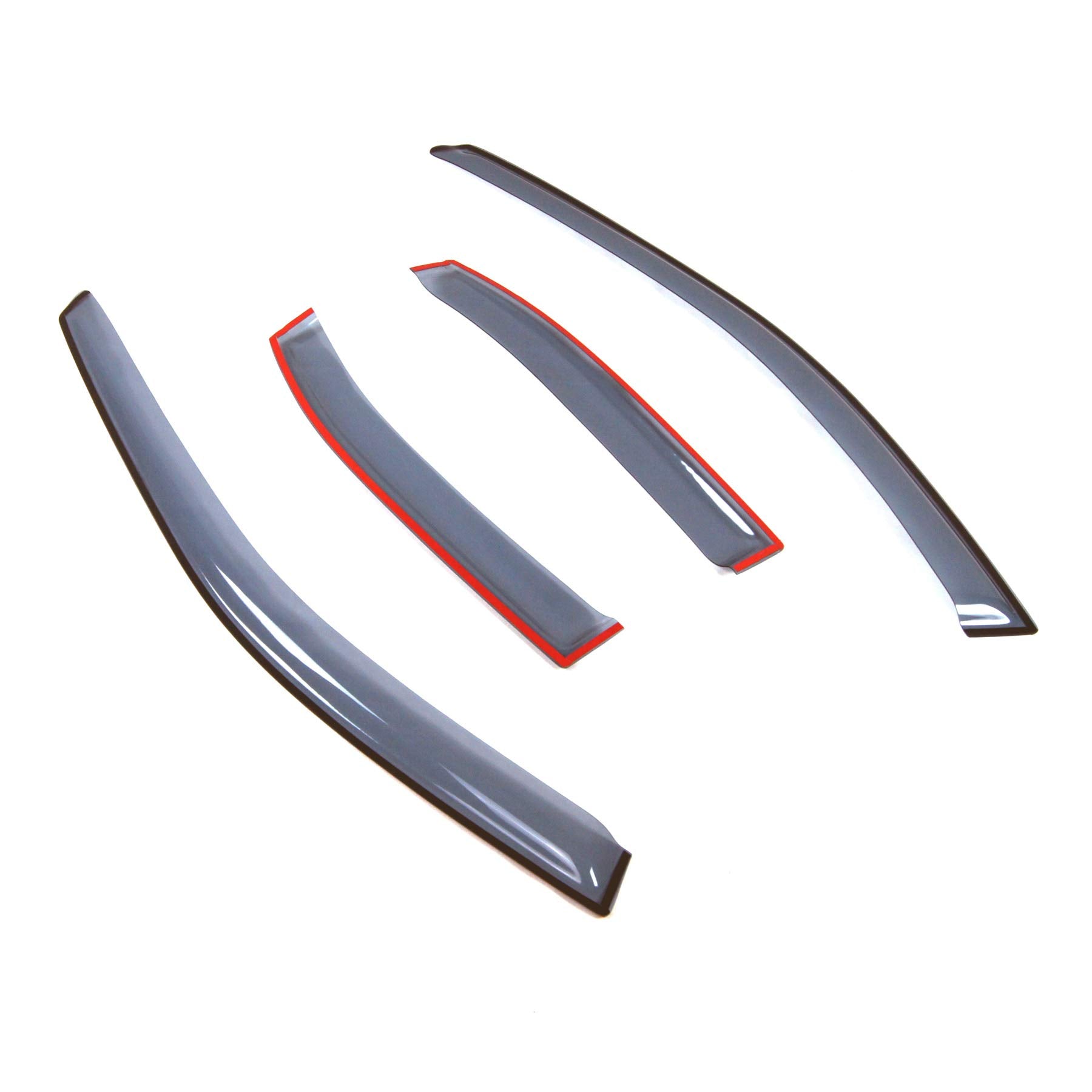 Car Window Rain Guard | Outside Mount Visors Auto Side Window Deflectors | Windows Visor Rain Shields Compatible With 1998-2001