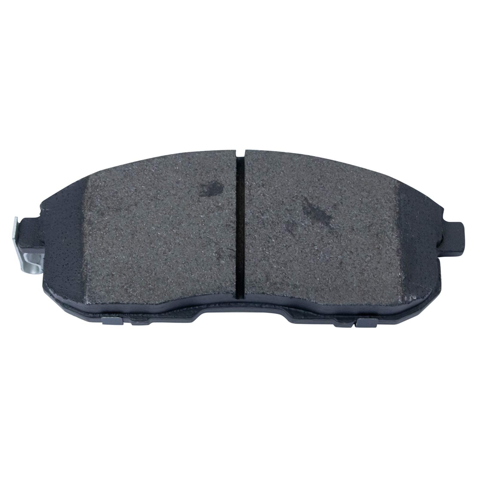 Trq Front Brake Pad & Rotor Kit Brake Pads Brake Rotor Semi-Metallic Premium G-Coated Compatible With 2011-2017 Nissan Juke 2017