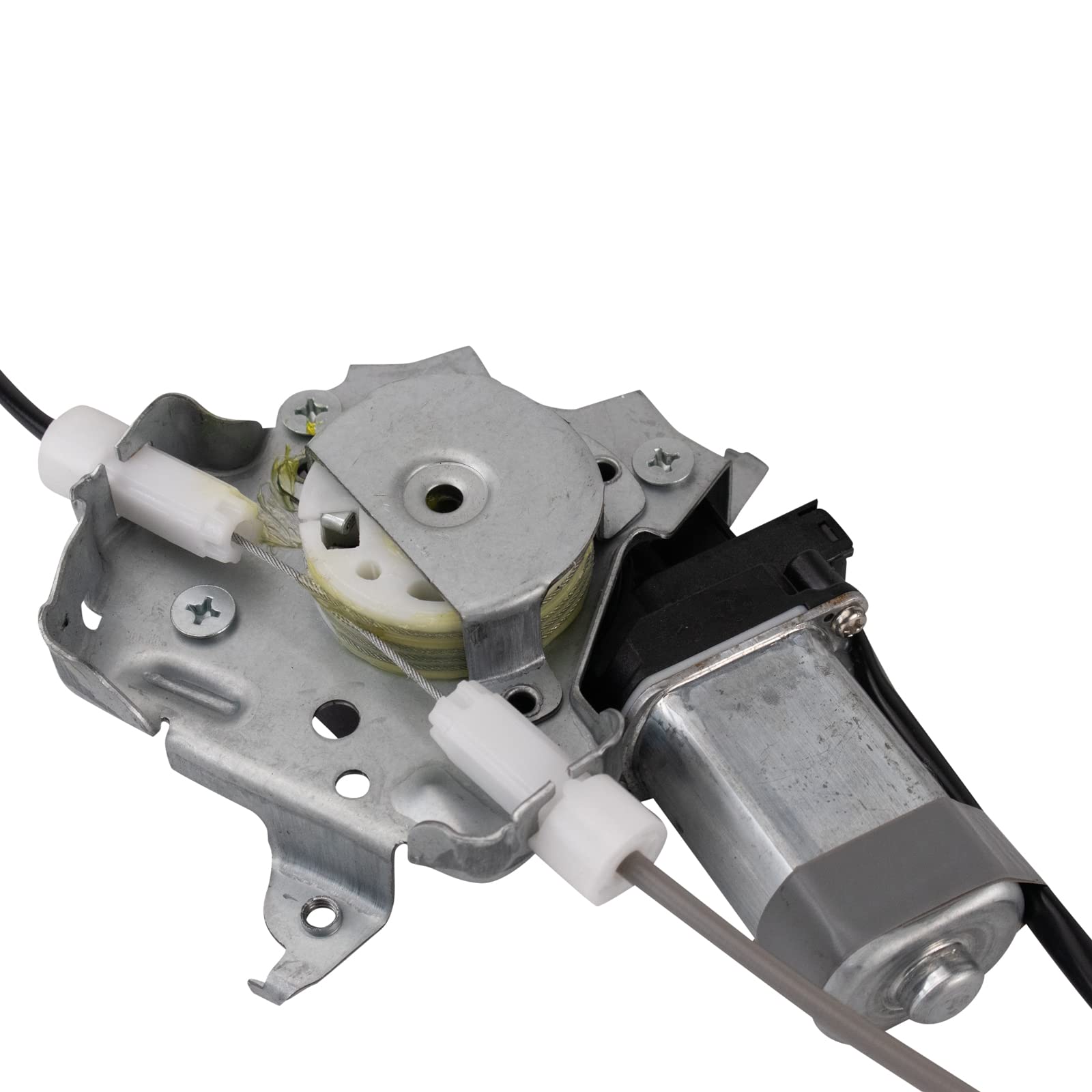 Trq Front Left Power Window Regulator & Motor Assembly Drivers Side Compatible With 2007-2012 Nissan Versa