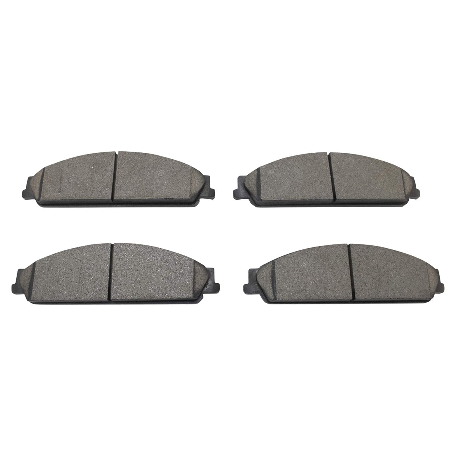 TRQ Front Brake Pads Ceramic Compatible with 2005-2007 Ford Five Hundred Freestyle 2008-2009 Taurus Taurus X Mercury Montego Sab
