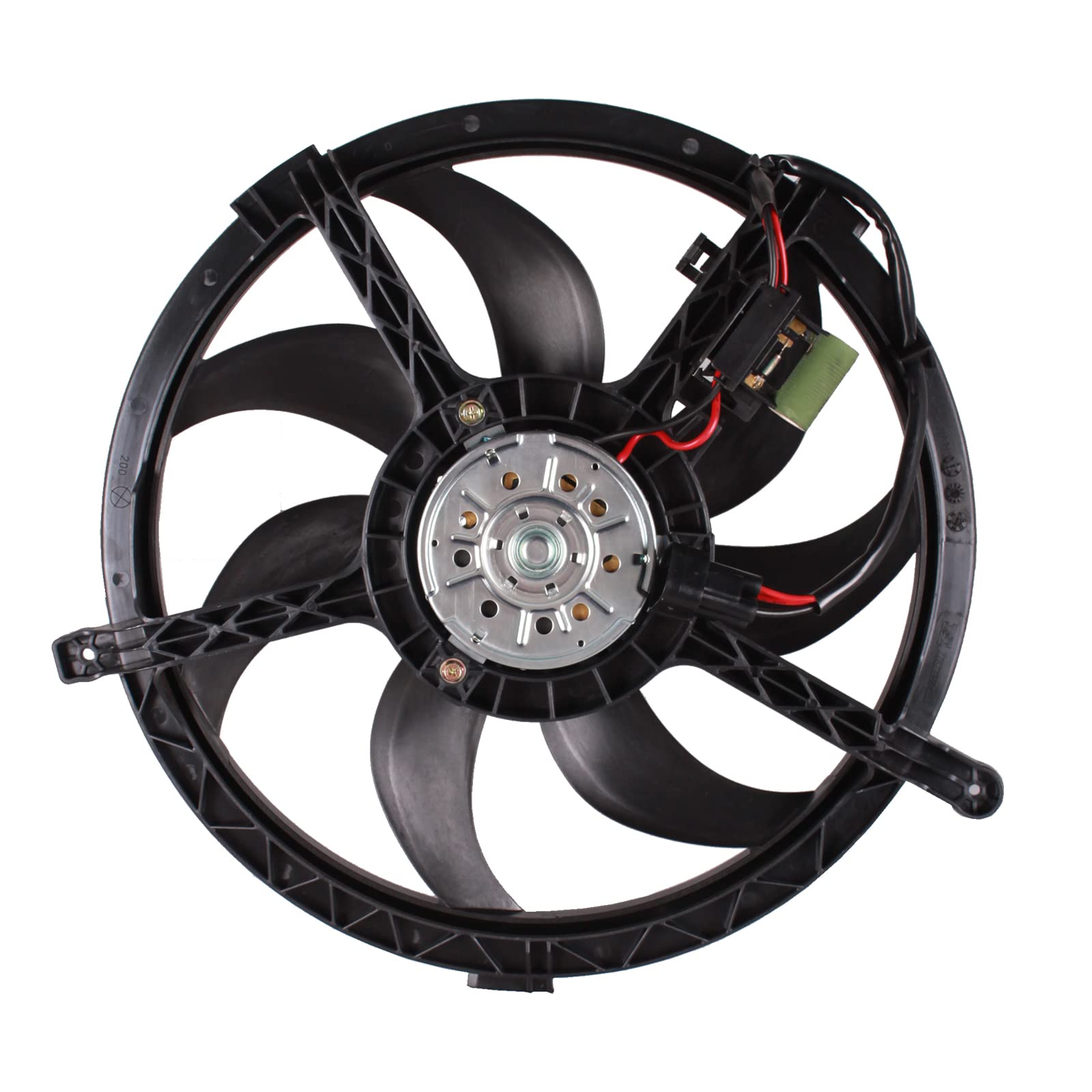 TYG Engine Radiator Cooling Fan Assembly for Mini Cooper/Cooper S R57 09-15 / R58/R59 12-15 / Clubman R55 08-14 / Cooper/Cooper 