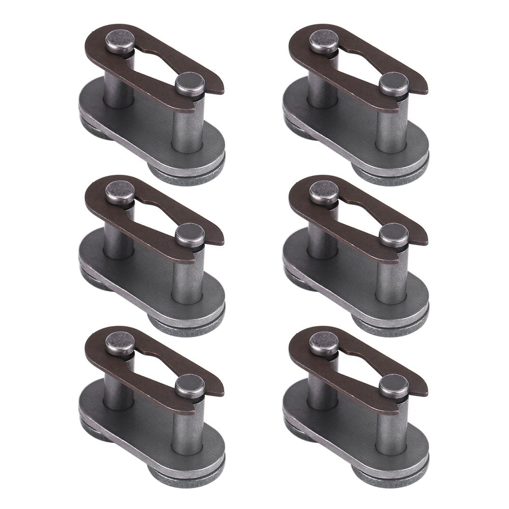 5 Set Master Link Chain, 415 Carbon Steel Master Link Polished Motorized Bike Parts For 2 Stroke Motorcycle Motorized Bike