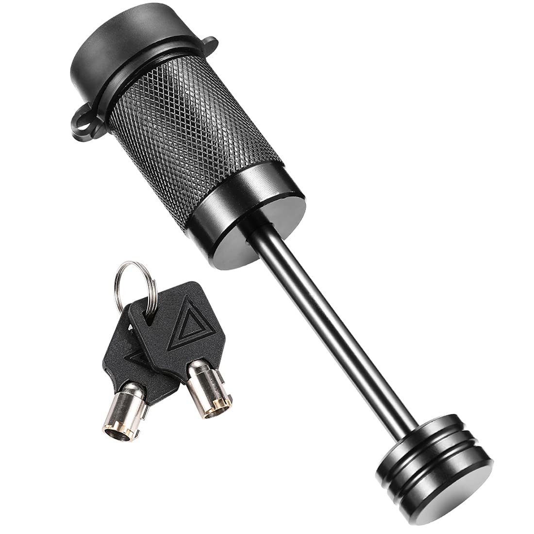 Czc Auto Trailer Tongue Coupler Lock, Dia 1/4 Inch, 2-1/2 Inch Span Fits Latch-Type Coupler For Towing Boat Truck Rv Car Trailer