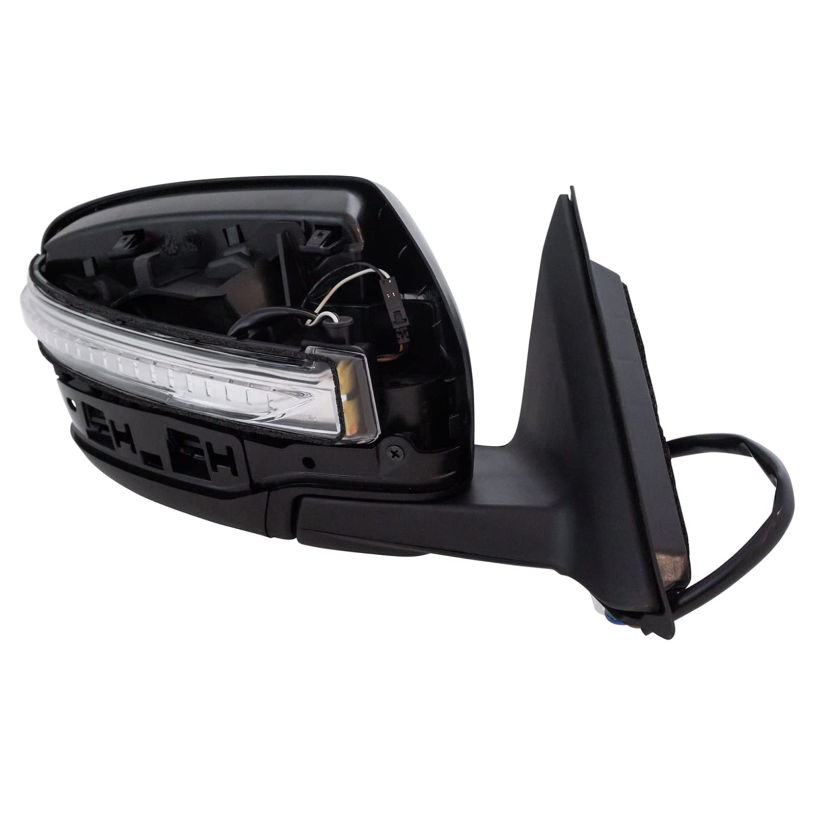 Trq Right Mirror Passenger Side Compatible With 2014-2017 Nissan Rogue Ni1321254