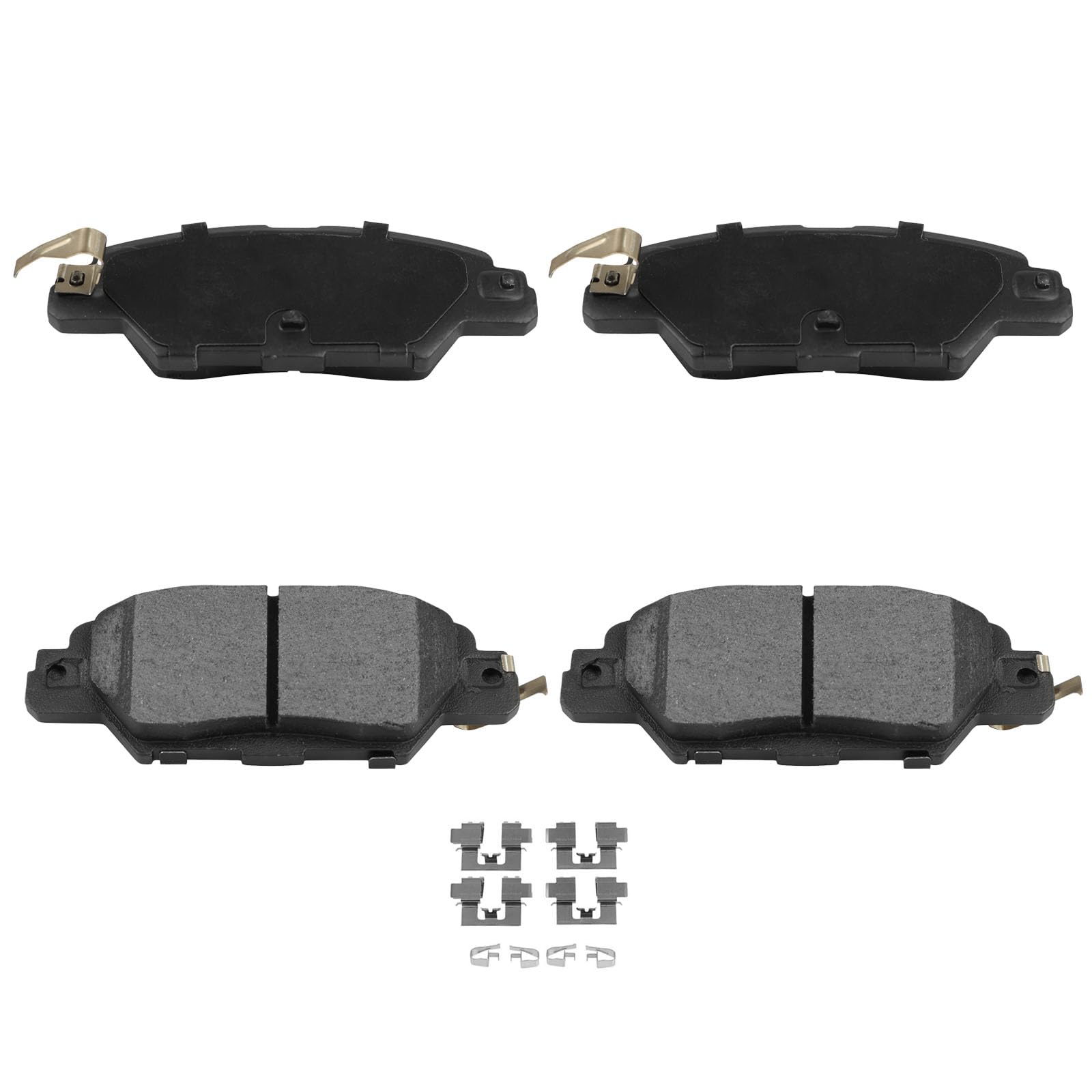 Automuto 4Pcs Rear Ceramic Disc Brake Pads Set D1846 For Mazda Cx-5 2016-2021