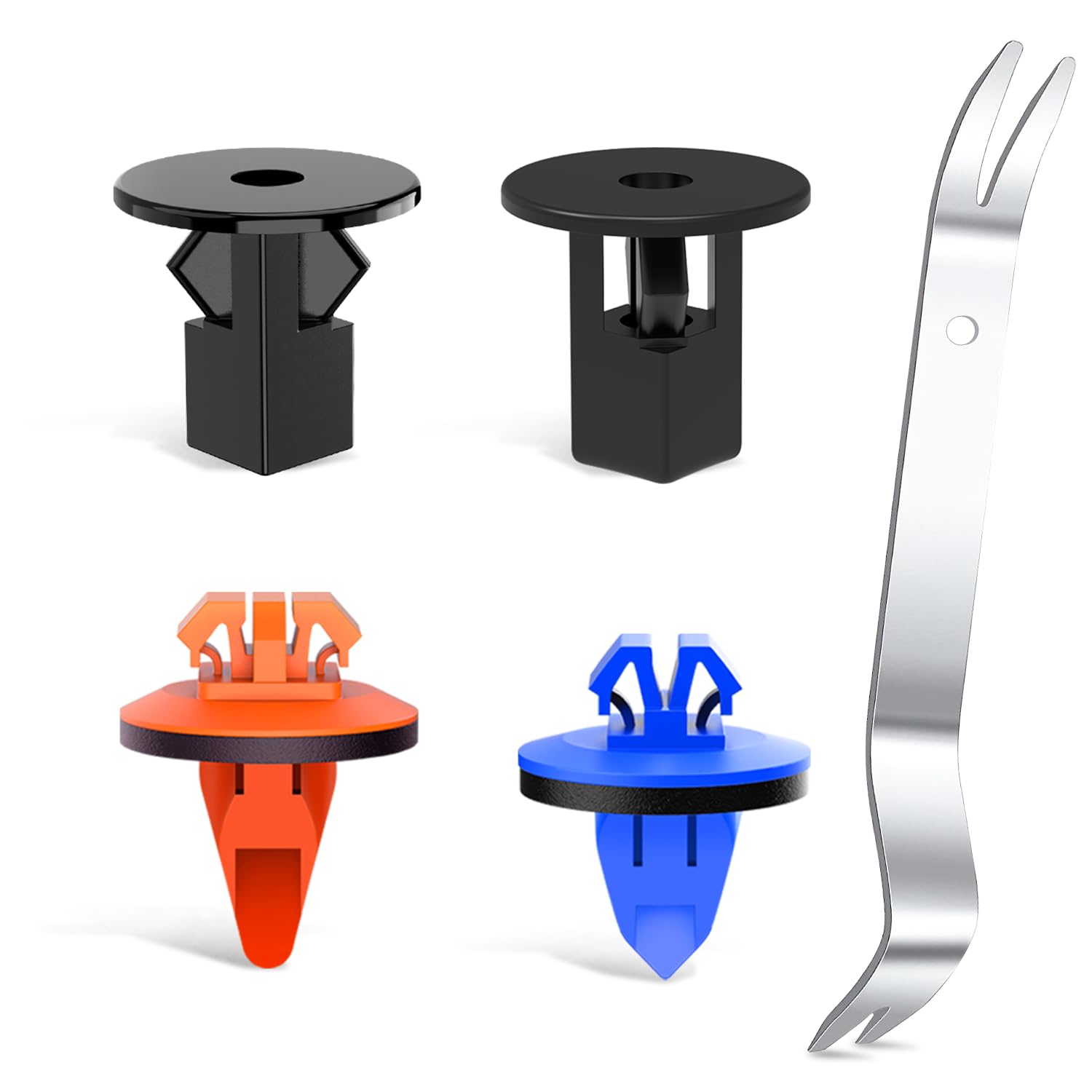 Nilight 120Pcs Car Bumper Retainer Clips Bumper Fender Liner Kit For Lexus Toyota 4Runner Tacoma Rav4 Scion 75495-35010 75397-35