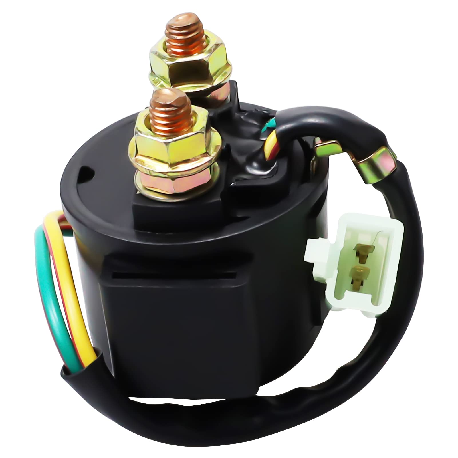 Cyleto Motorcycle Parts Gy6 Starter Solenoid Relay For 4-Stroke Engine 50Cc 150Cc 200Cc 250Cc Atv Dirt Bikes Scooters Go Kart Dn