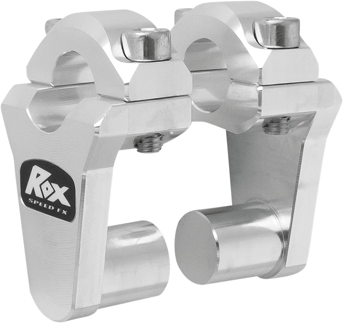 Rox Speed FX 2in. Pivoting Riser for 7/8in. Handlbar  Natural Aluminum 1RP2SSN