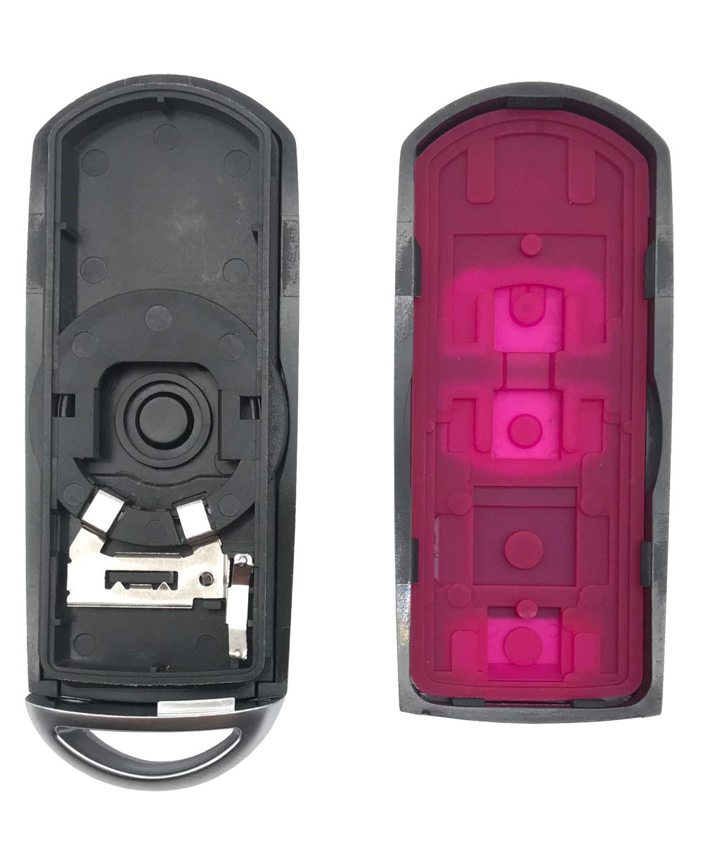 Horande 3 Buttons Replacement Key Fob Cover Case Fit For Mazda 3 Cx3 Cx5 Cx7 Cx9 6 Speed 3 Keyless Entry Key Fob Shell