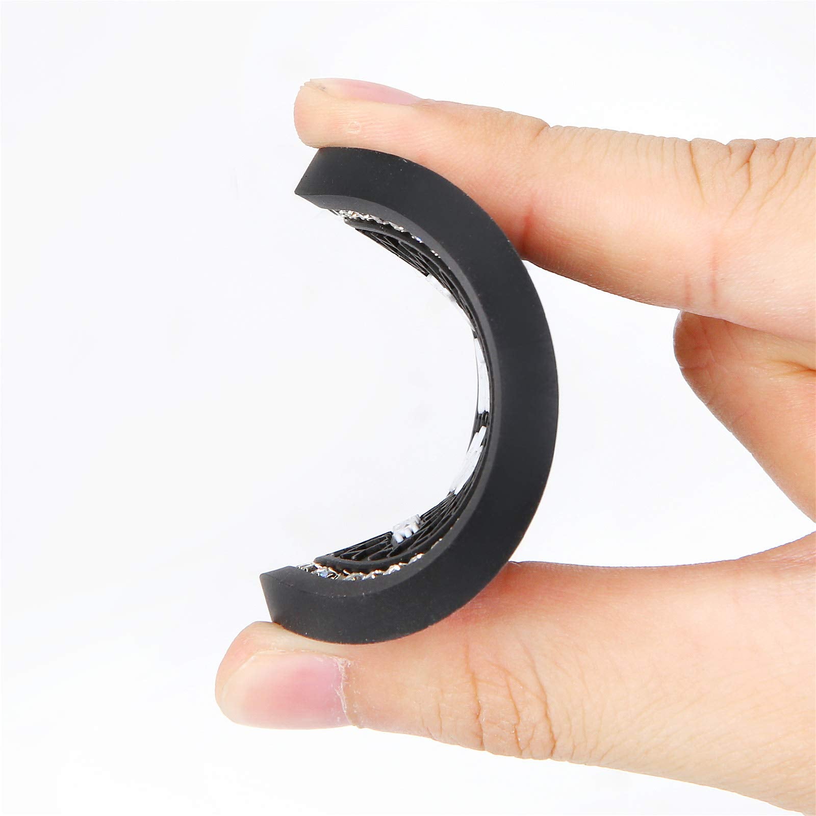 2 Pack Bling Car Cup Holders, 2.75 Inch Bling Crystal Rhinestone Soft Anti-Slip Cup Mats Auto Drink Coasters Car Interior Decora