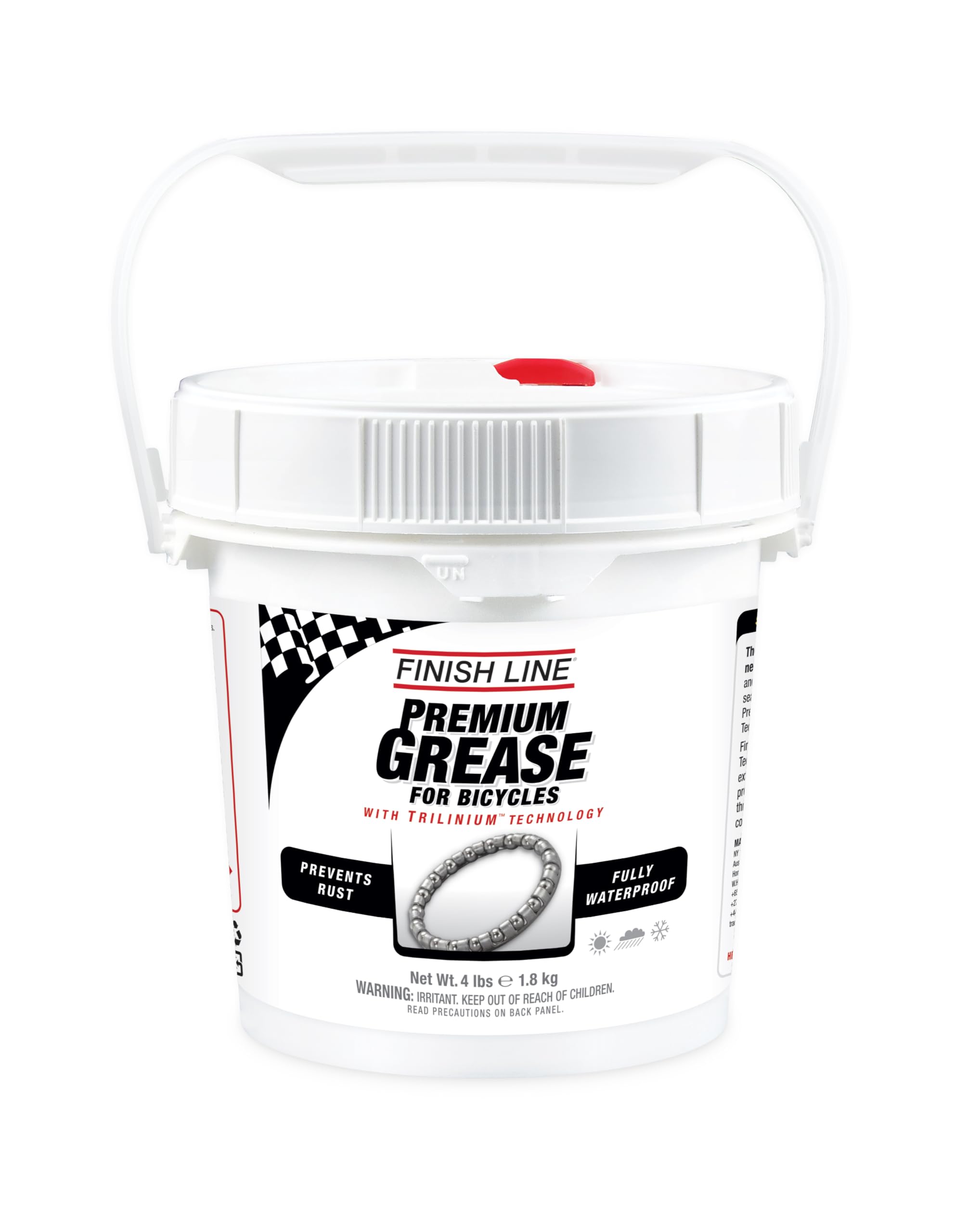 Finish Line Teflon Premium Grease 4Lb Tube