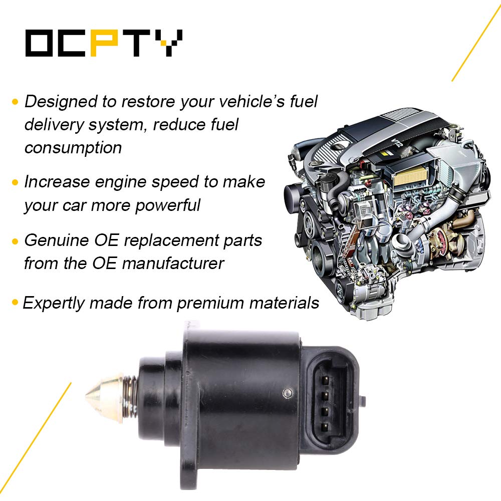 OCPTY 2H1300 New Idle Air Control Valve FIT for 1991 1992 for Saturn SC, 1993-2002 for Saturn SC1/ SC2, 1991 2002 for Saturn SL/