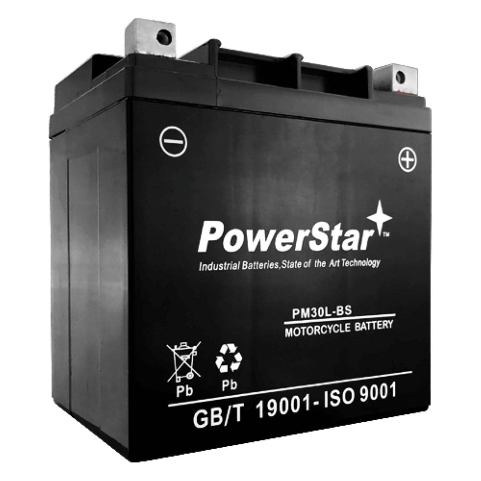 Powerstar ETX30L Ps30l-bs Battery YTX30L-BS High Performance Power Sports Battery Super Crank