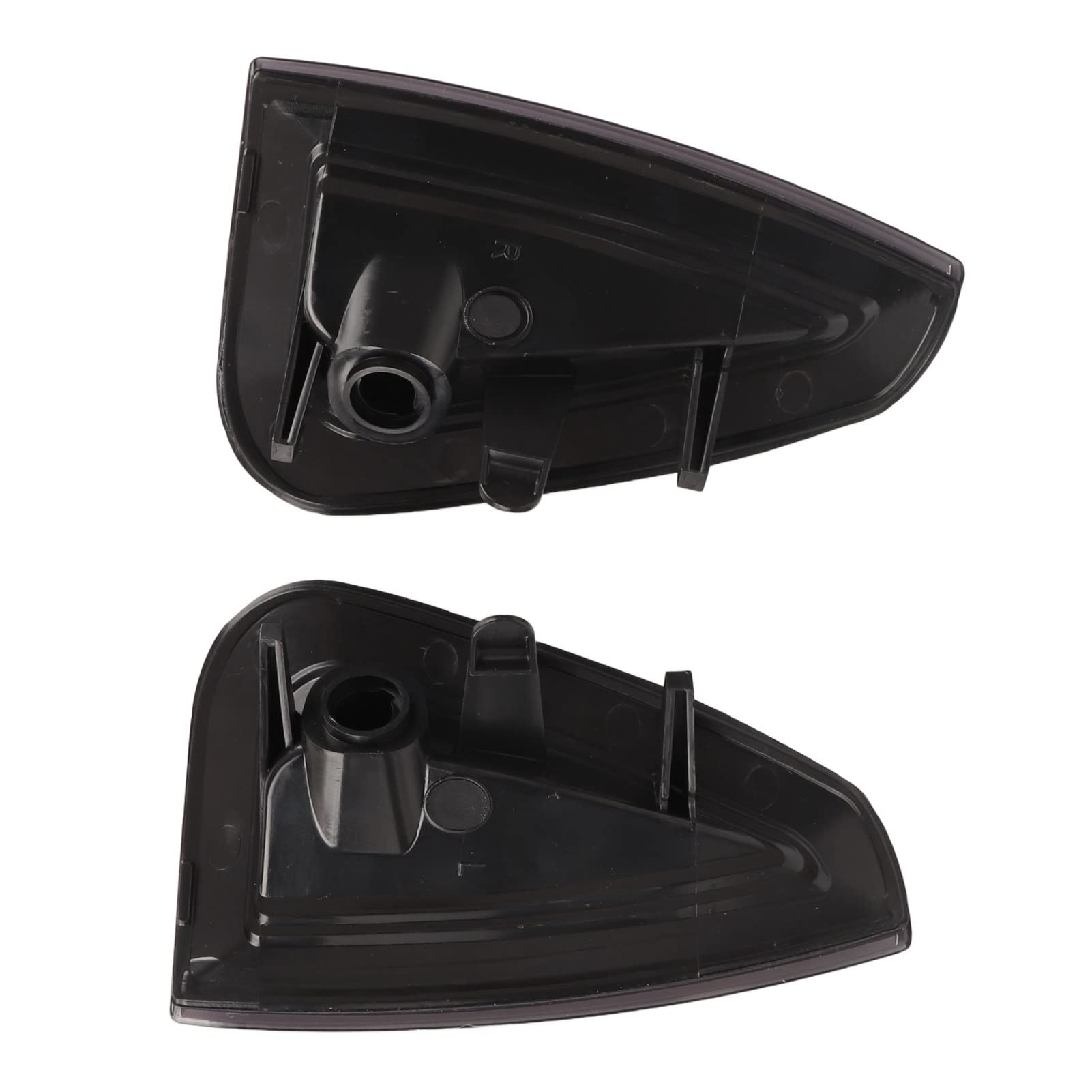 Kimiss Side Marker Light Assembly, 2 Pcs Front Turn Signal Light Cover 4806218Ad Side Marker Lamp Cover Replacement For Dodge Lx Srt8 2006-2010(Black)