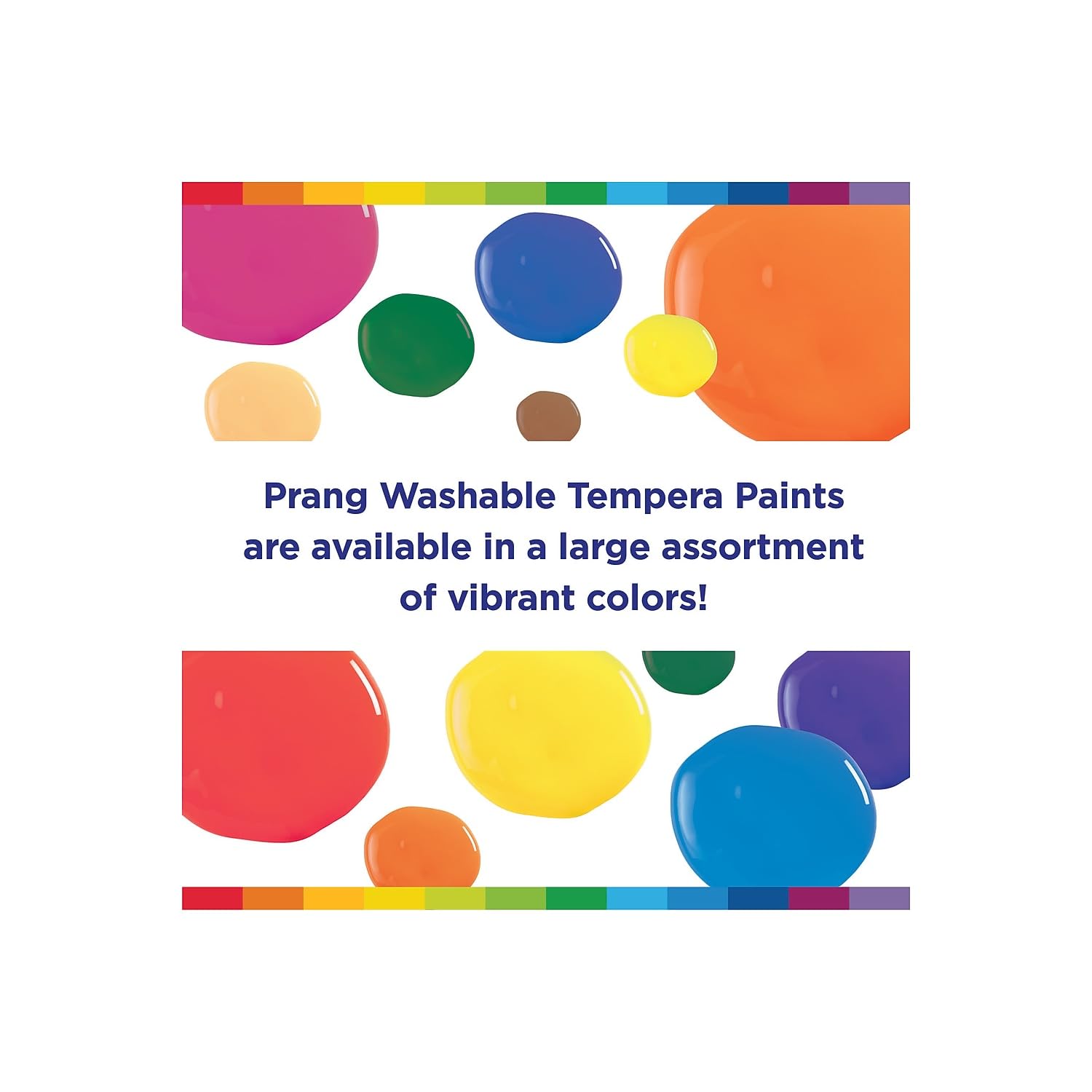 Prang Ready-To-Use Washable Tempera Paint, 1 Gallon Bottle, Brown (10608)