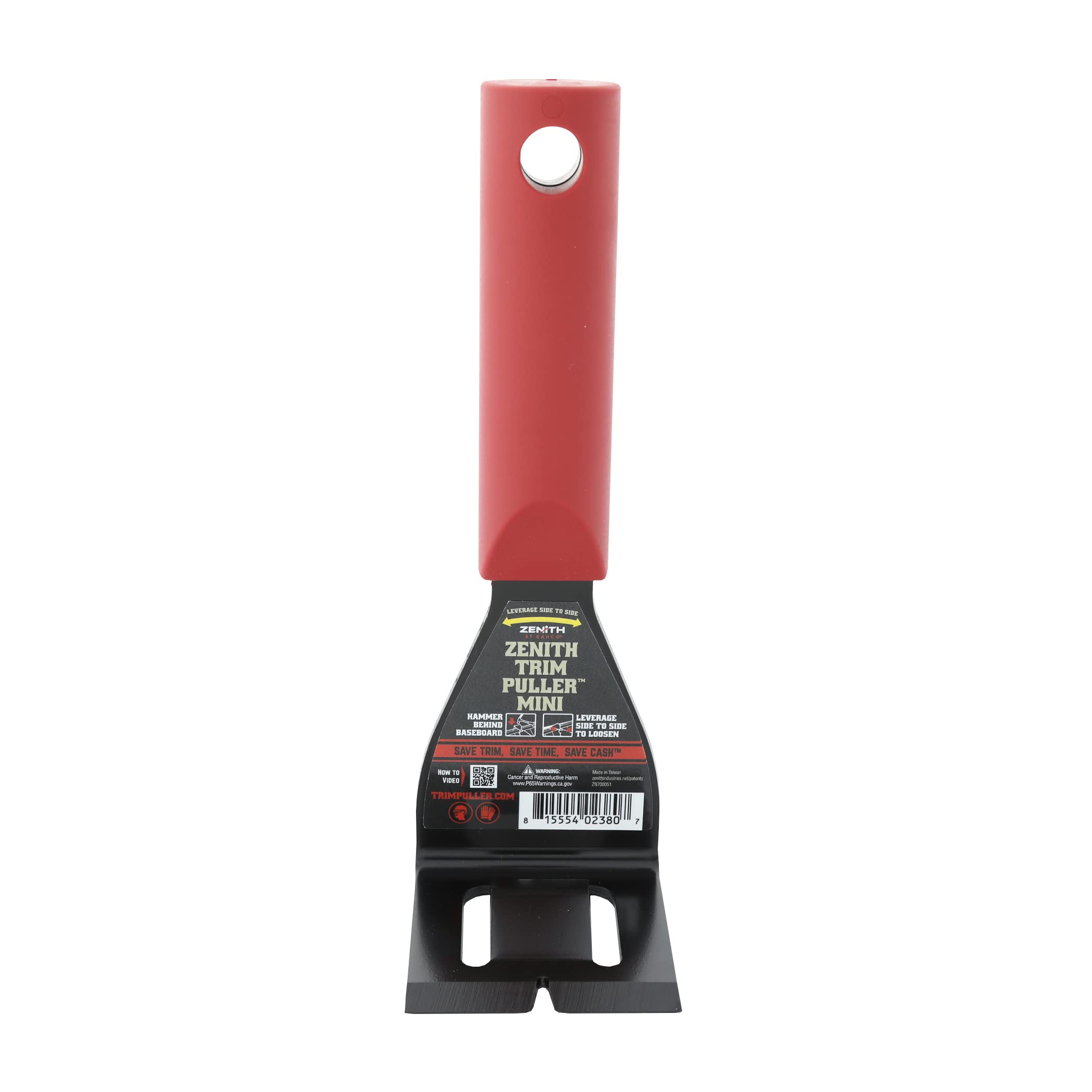 Zenith by Danco Trim Puller Mini ZN700051, Compact and Lightweight Tool for Easy Baseboard and Trim Removal, Ultimate Multi-Tool