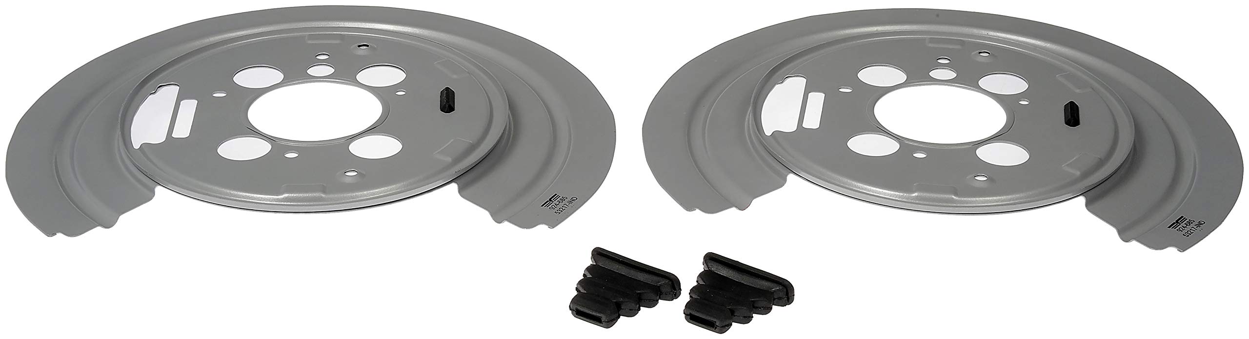 Dorman 924-685 Rear Brake Backing Plate Compatible With Select Chrysler / Dodge / Ram Models, 1 Pair
