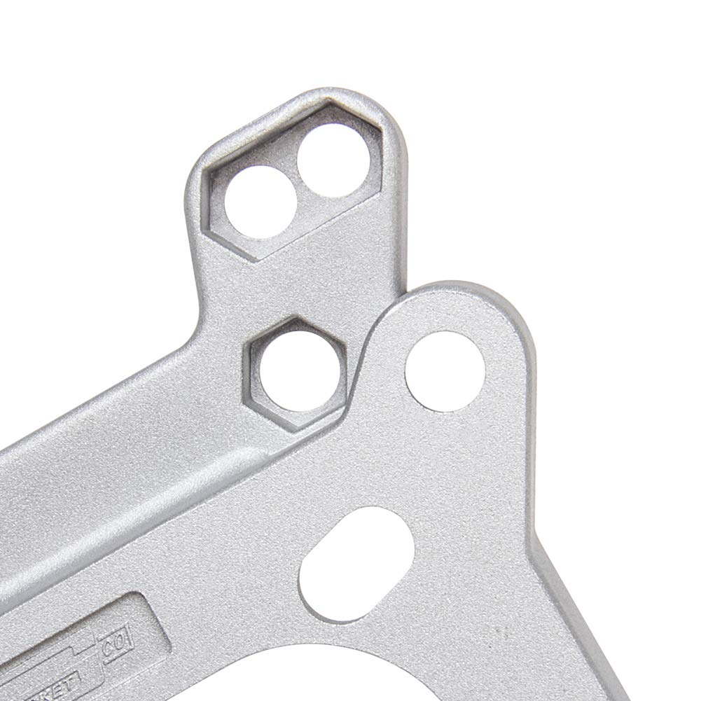 Mr. Gasket - 1933Mrg Carburetor Adapter Kit 2Bbl To 4Bbl