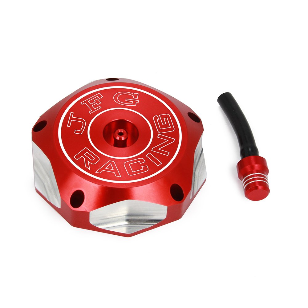 CNC Gas Fuel Tank Cap Cover With Breather Valve Air Vent Hose Tube For TRX90 TRX250 Recon TRX250EX Sportrax TRX350 TRX400 Ranche