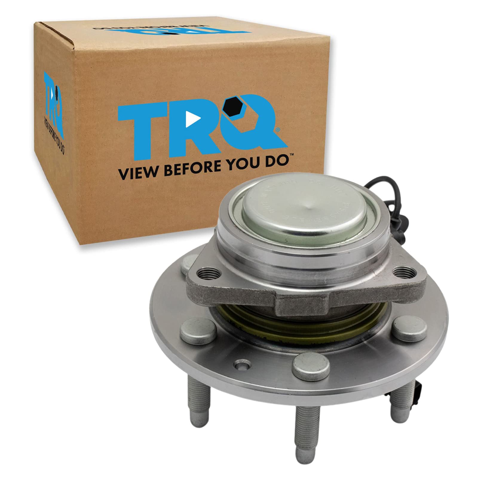 Trq Front Wheel Bearing & Hub Assembly With Abs Sensor Compatible With 2015-2020 Cadillac Escalade Escalade Esv 2014-2018 Chevro