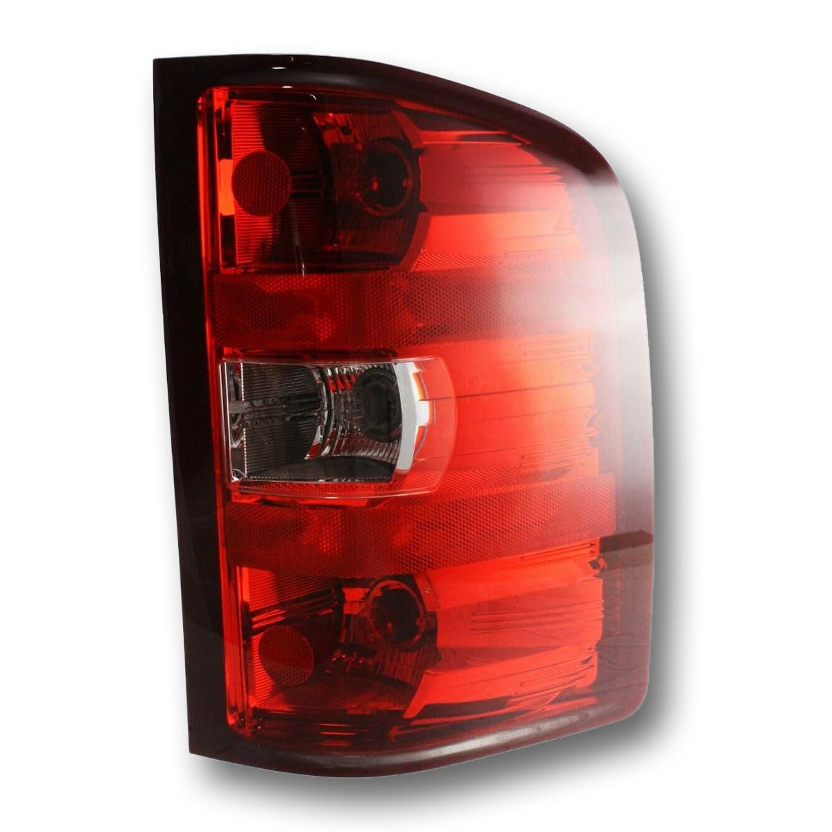 Garage-Pro Tail Light Compatible With 2007-2013 Chevrolet Silverado 1500, Fits 2007-2014 Chevrolet Silverado 2500 HD OE comparable Halogen With bulbs Passenger Side