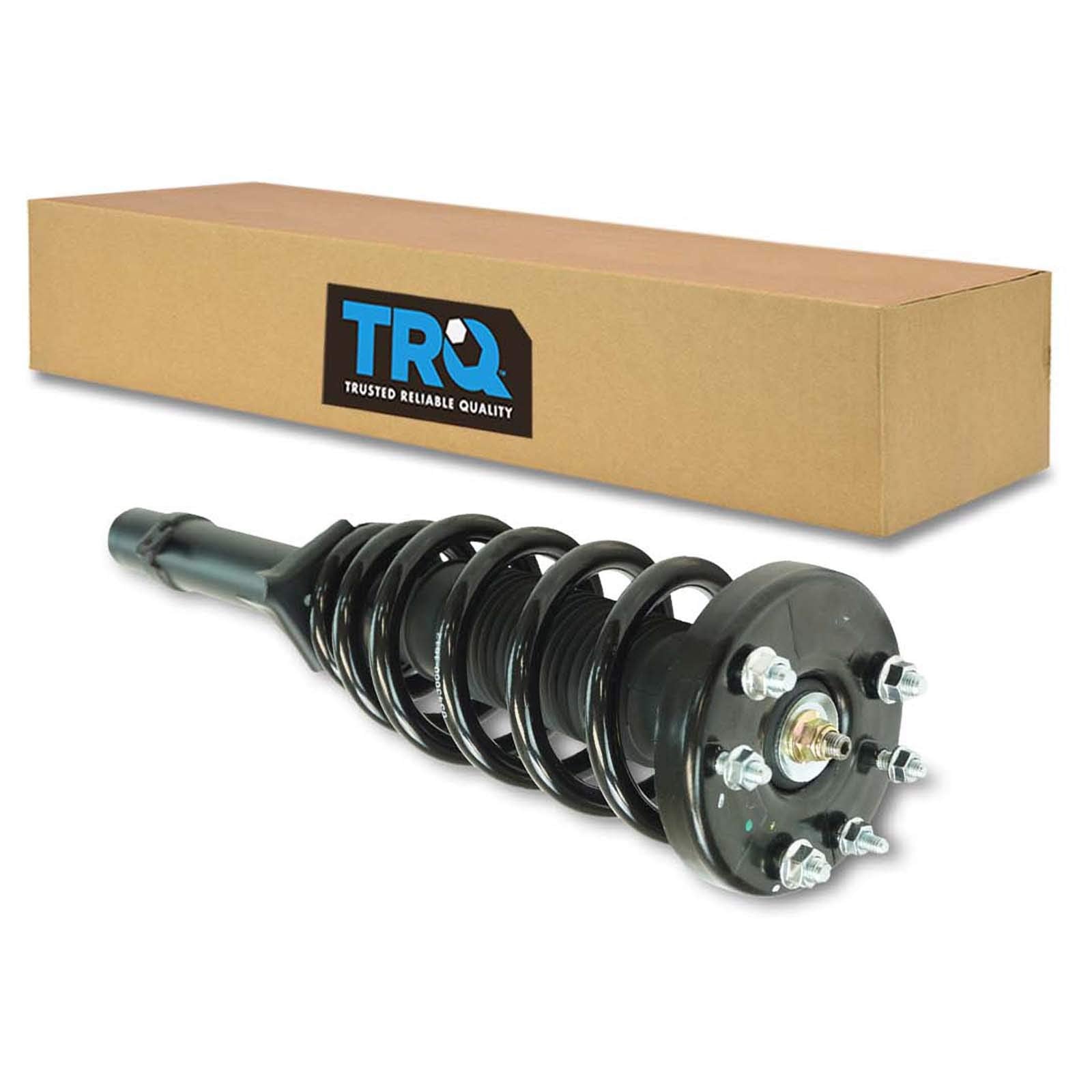 Trq Front Left Complete Strut & Coil Spring Assembly Drivers Side Compatible With 2009-2014 Acura Tsx 2008-2012 Honda Accord