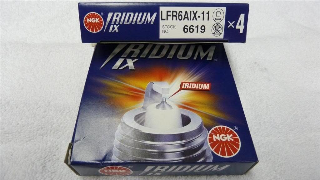 4 Pcsnew -- Ngk 6619 Iridium Spark Plugs Lfr6Aix-11