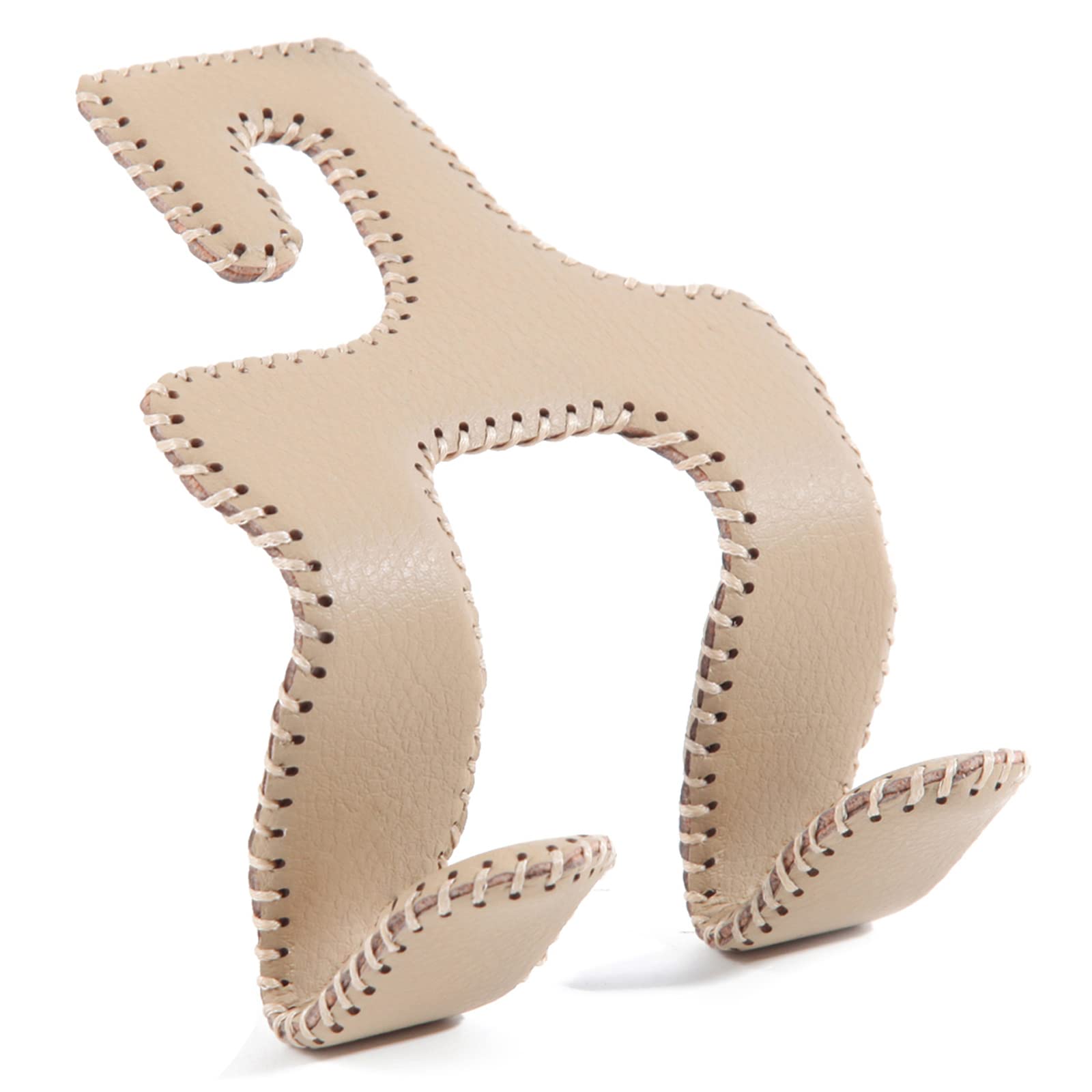 Tisohugo Upgraded Headrest Hooks For Car, 2 In 1 Back Seat Purse Holder Hook Genuine Leather Head Rest Hangers Vehicle Organizer