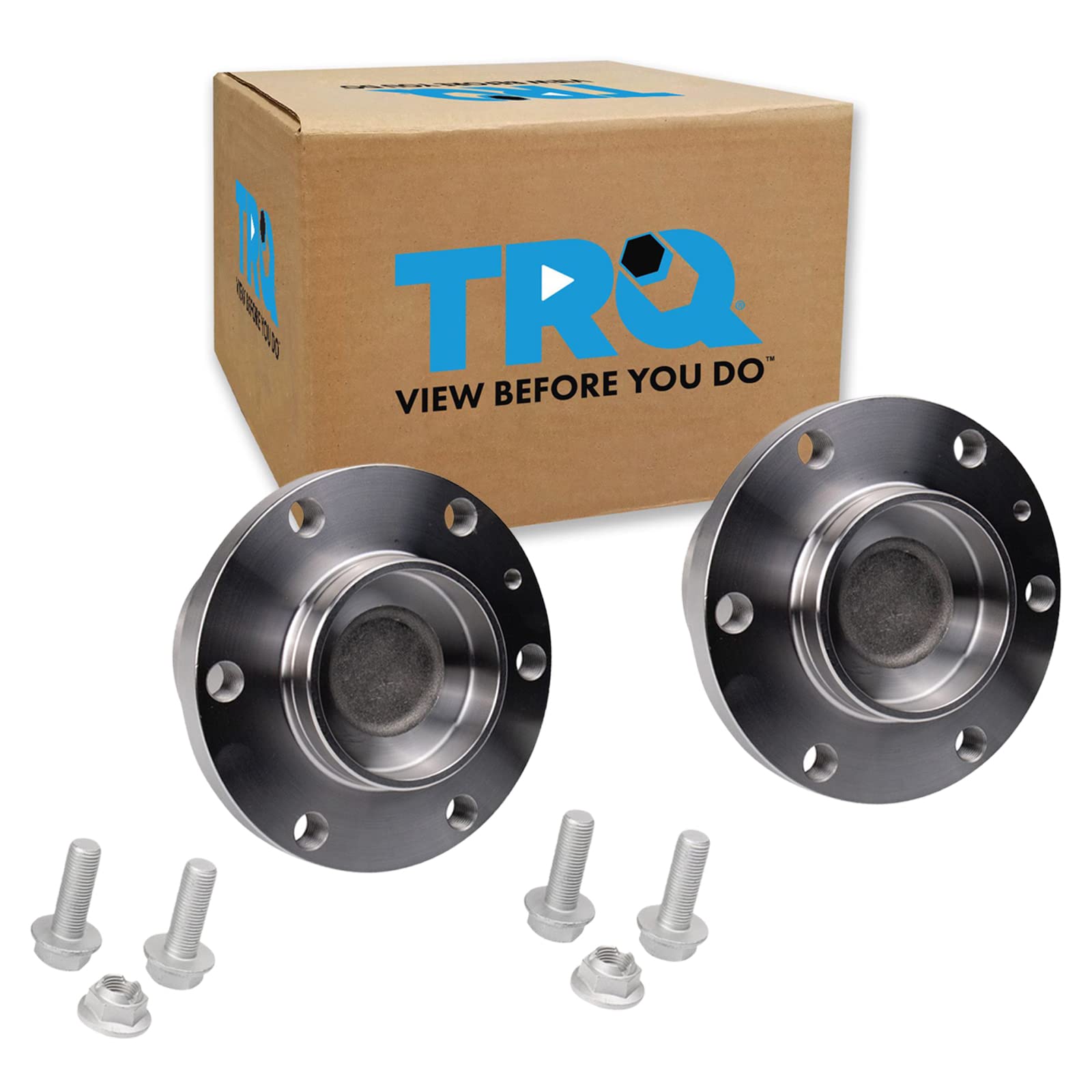 Trq Front Wheel Hub Bearings Assembly Set Compatible With 2007-2009 Dodge Sprinter 3500 2010-2018 Mercedes-Benz